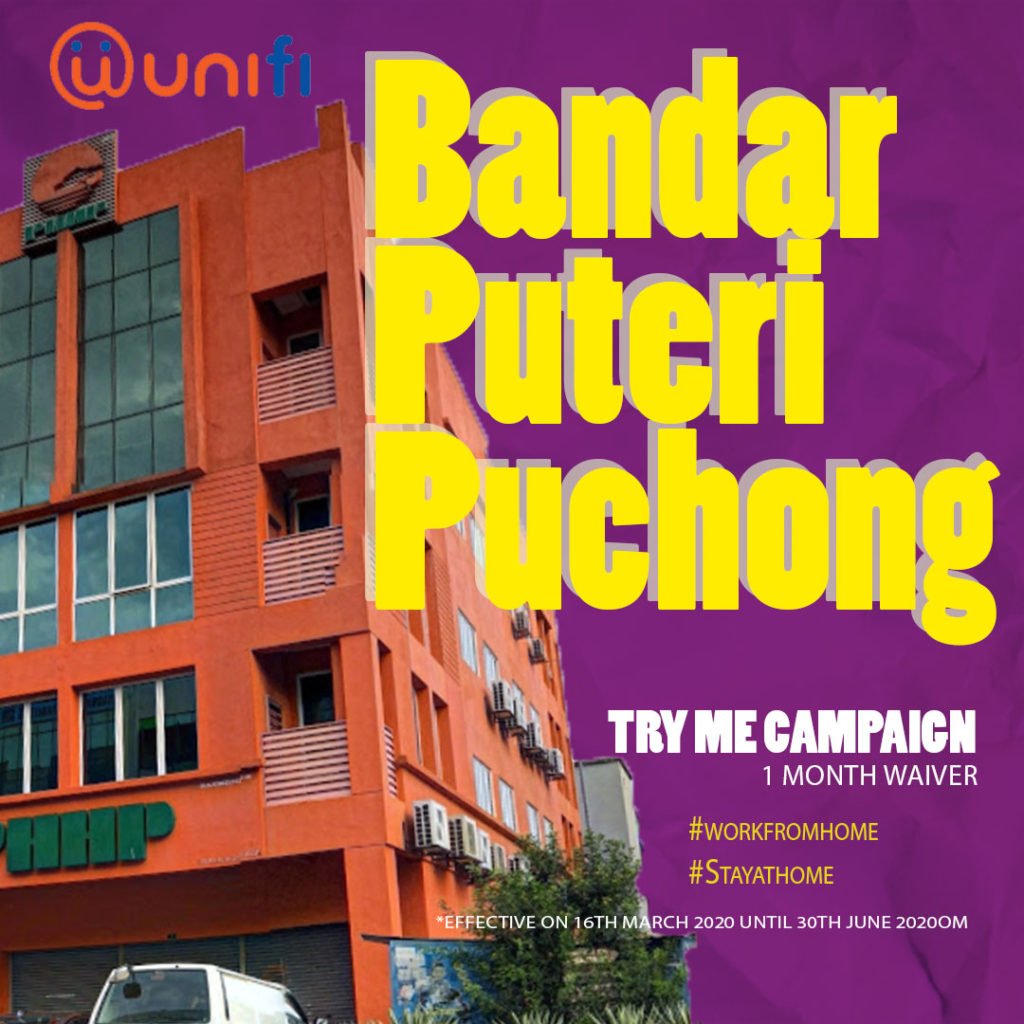unifi bandar puteri puchong