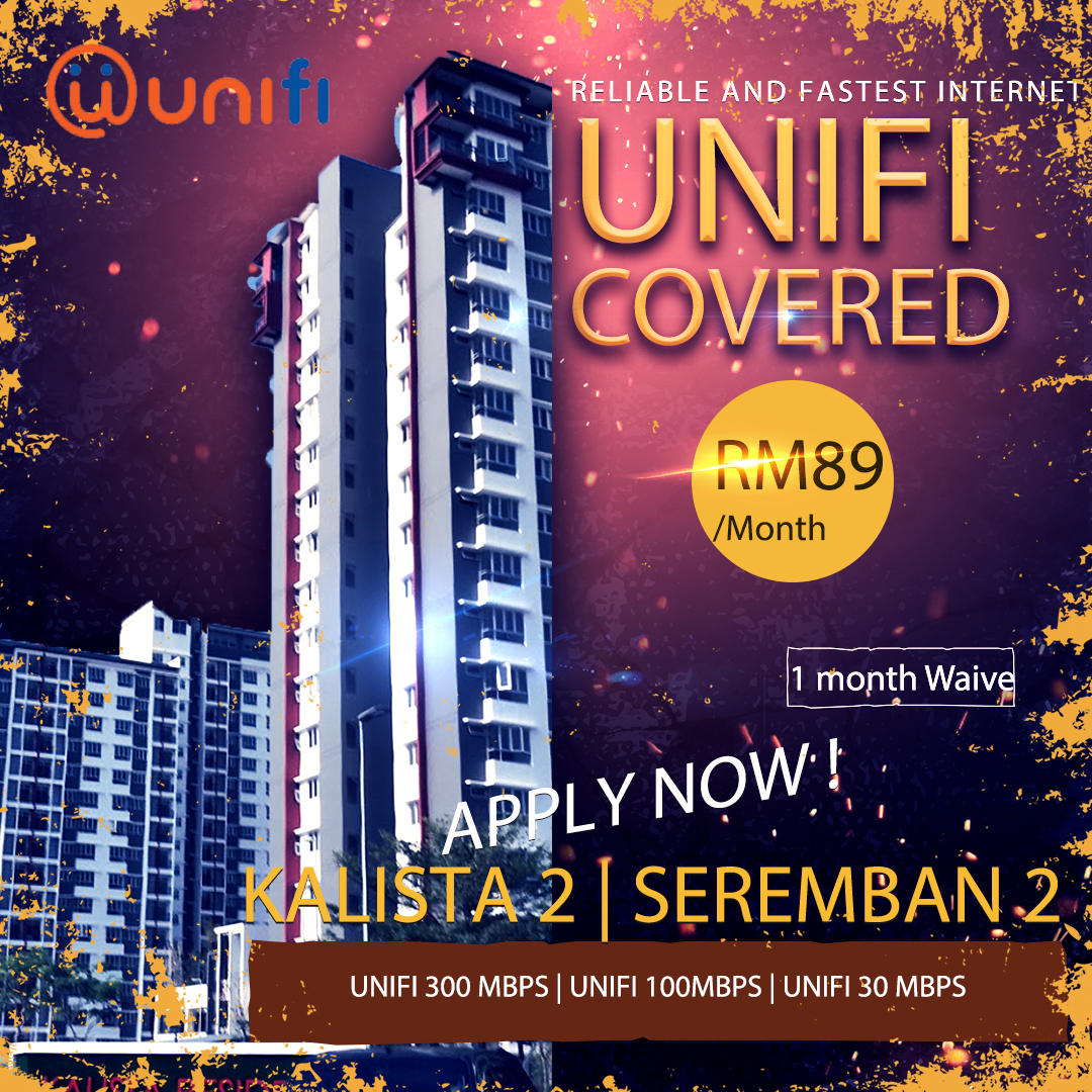 unifi Seremban available at Kalista 2