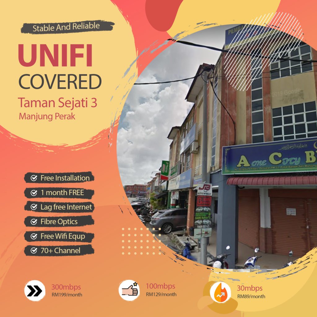 unifi covered taman sejati