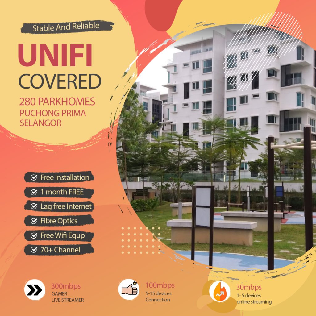 unifi 280 home park