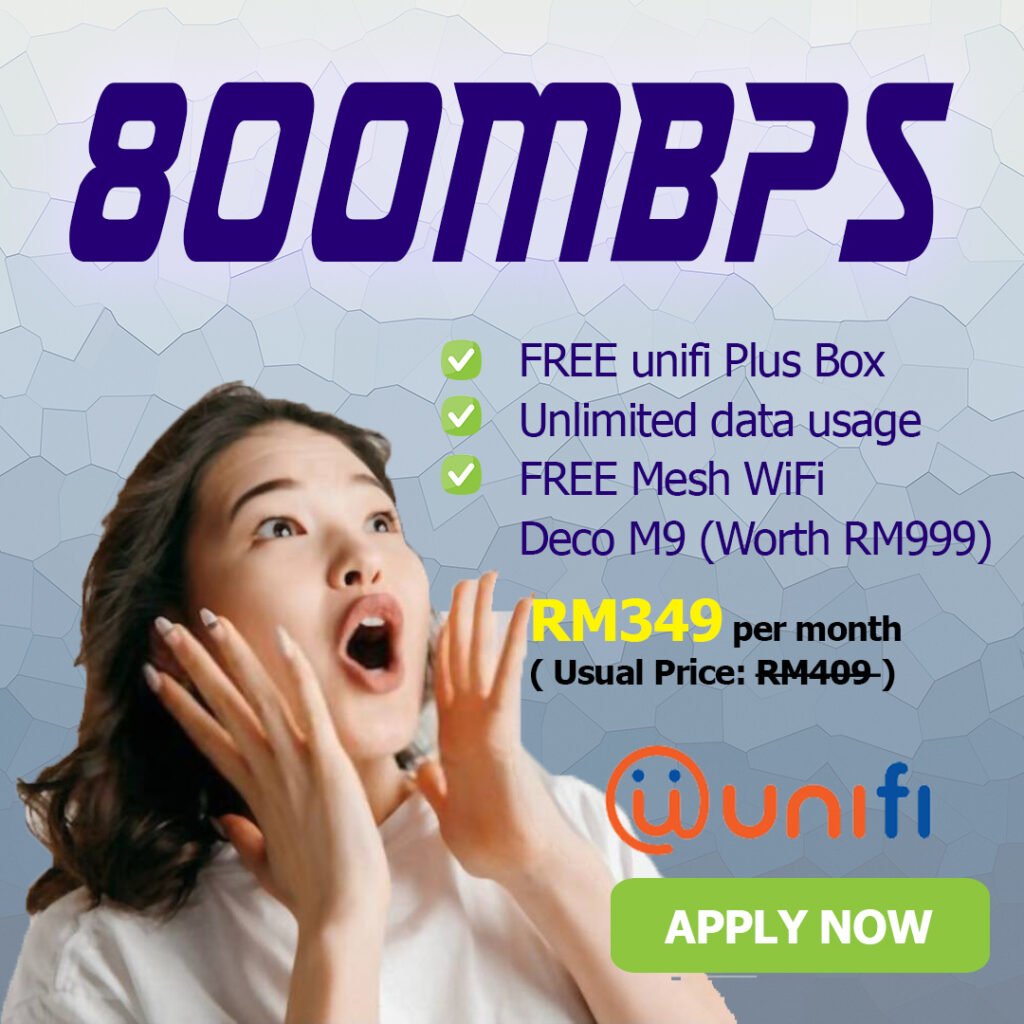 unifi 800mbps package
