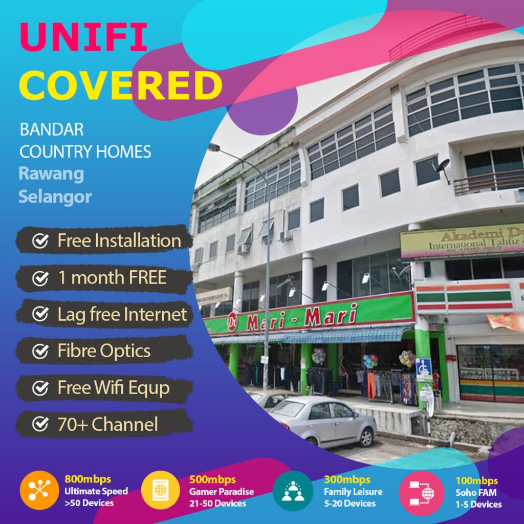 unifi rawang
