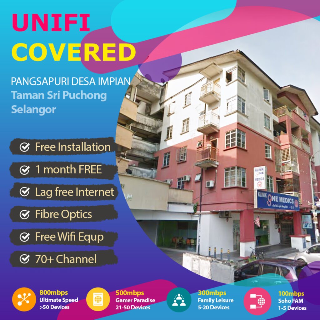 unifi taman sri puchong