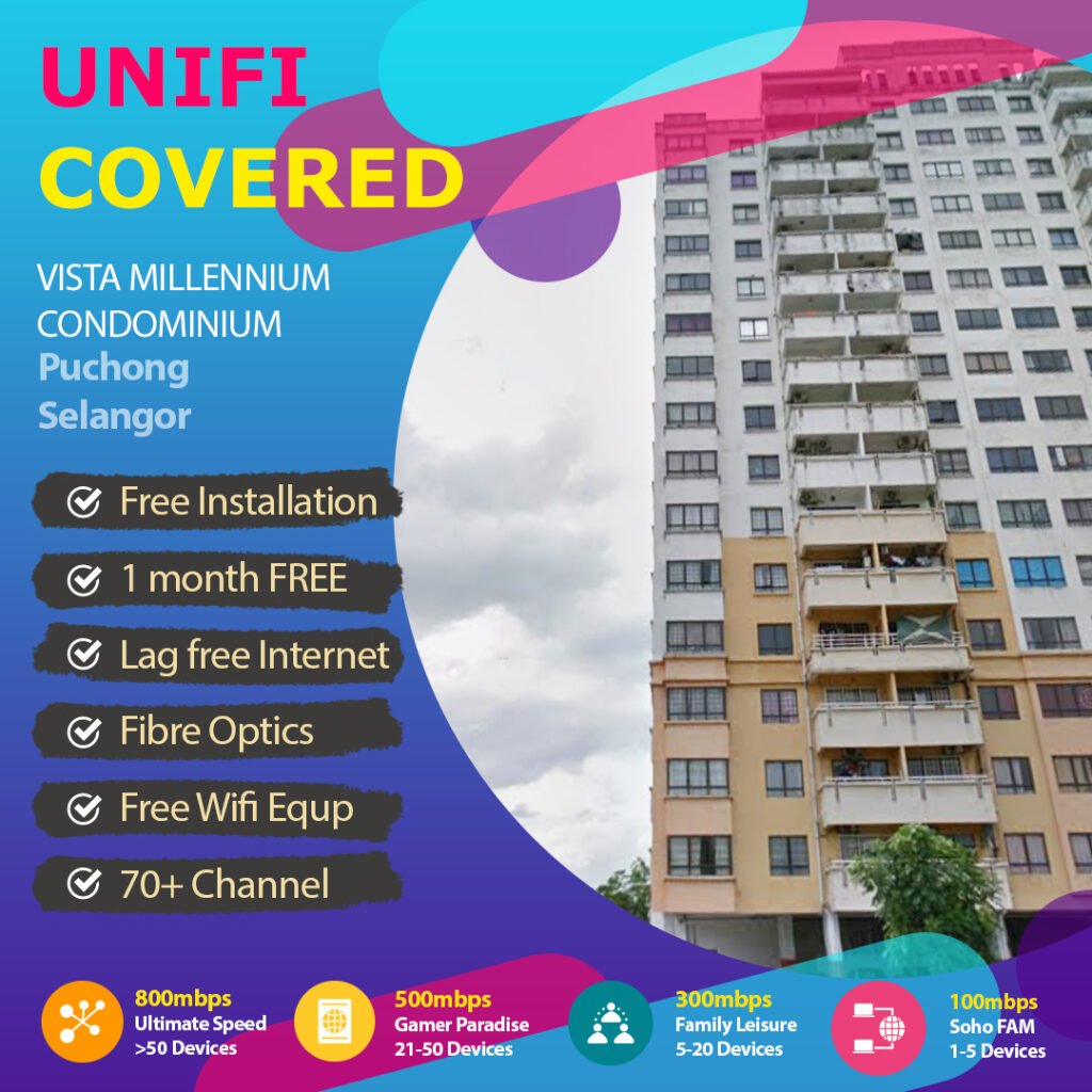 unifi taman Desa Millennia
