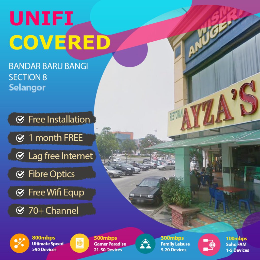 unifi bandar baru bangi