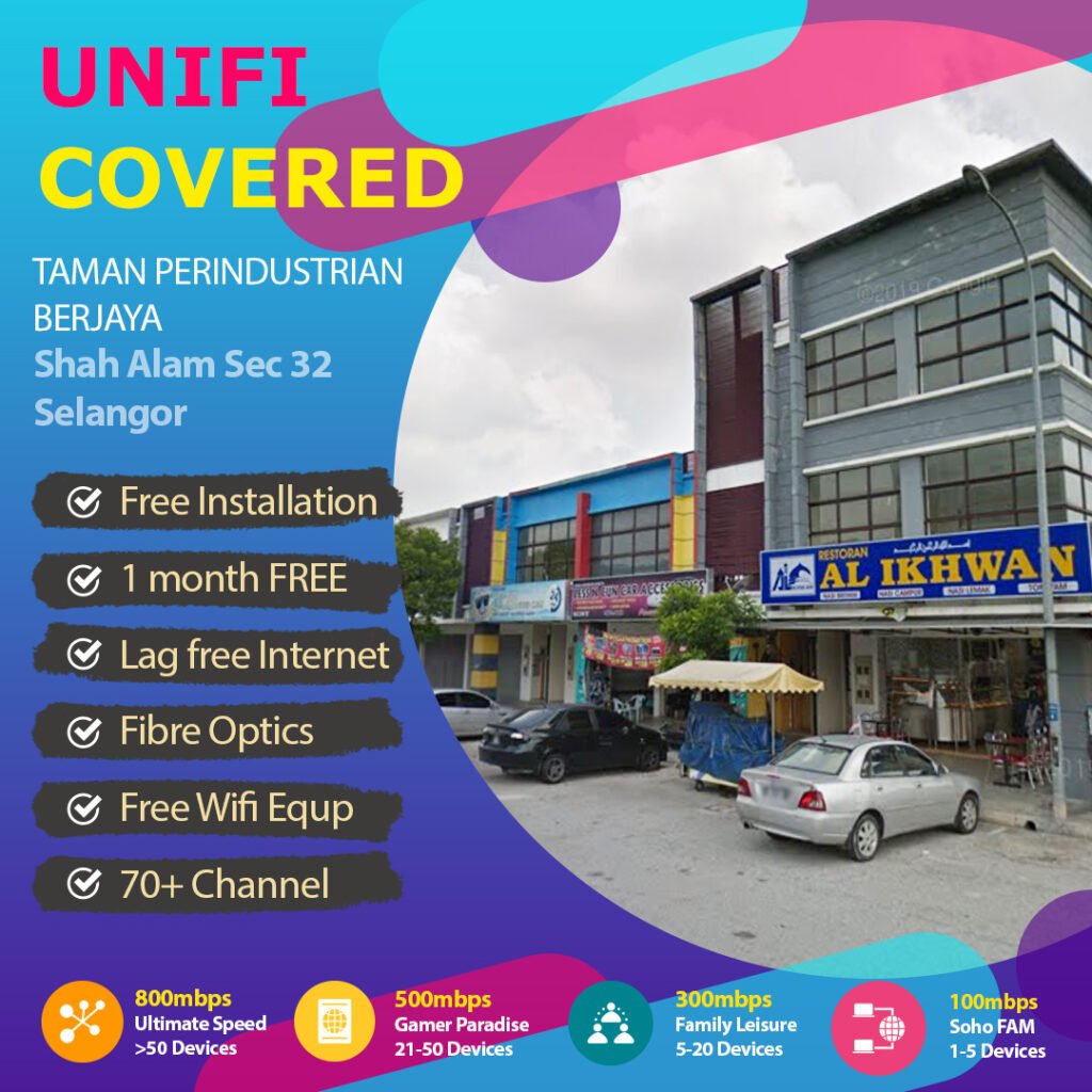 unifi shah alam
