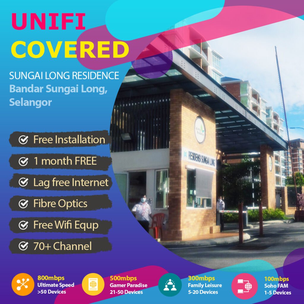 unifi sungai long residensi