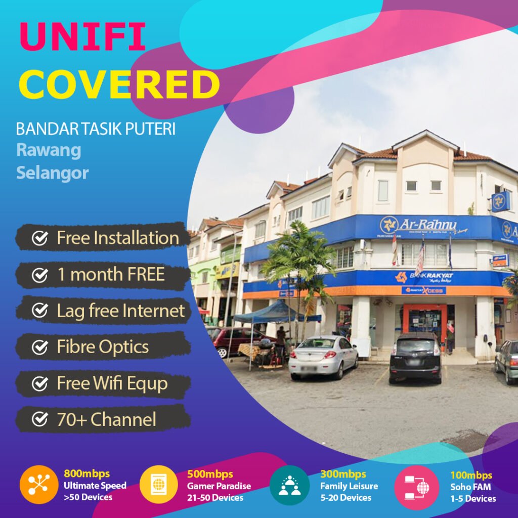 unifi bandar tasik puteri