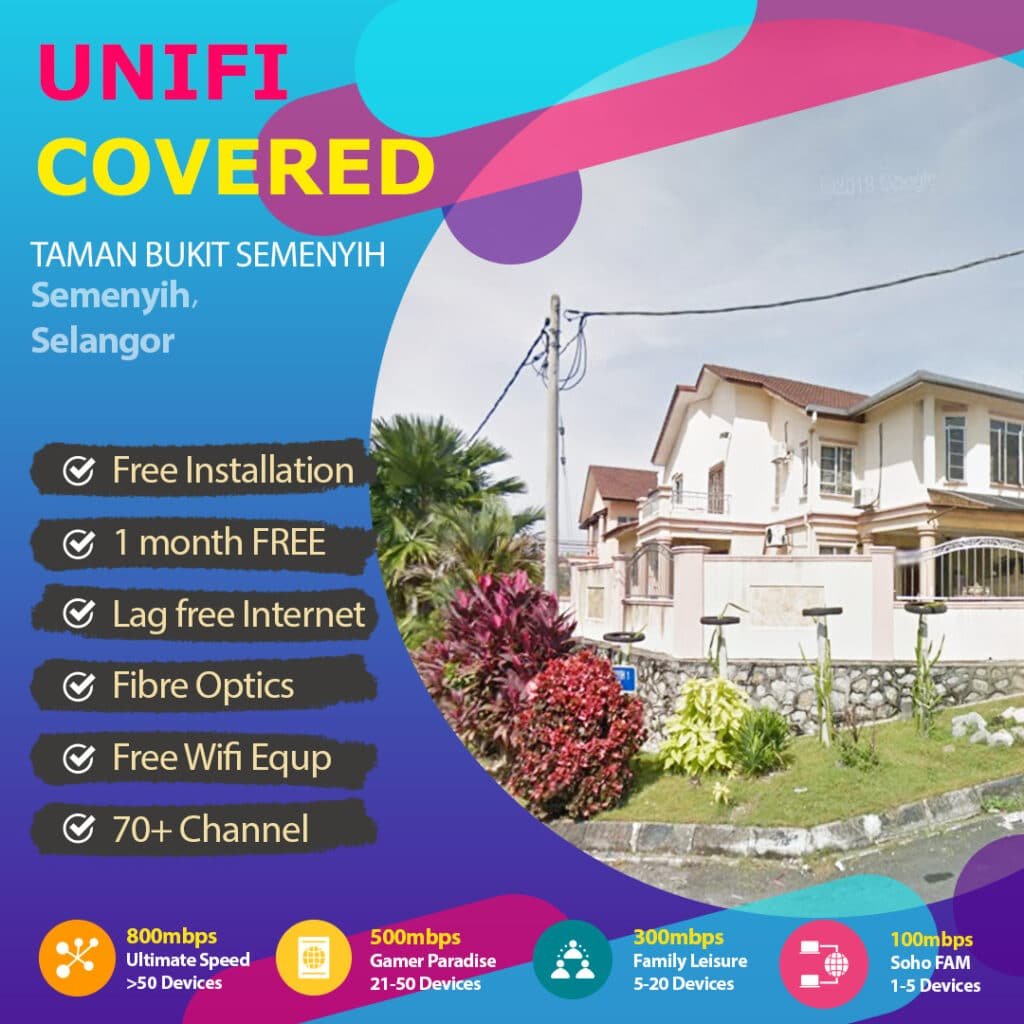 unifi semenyih coverage