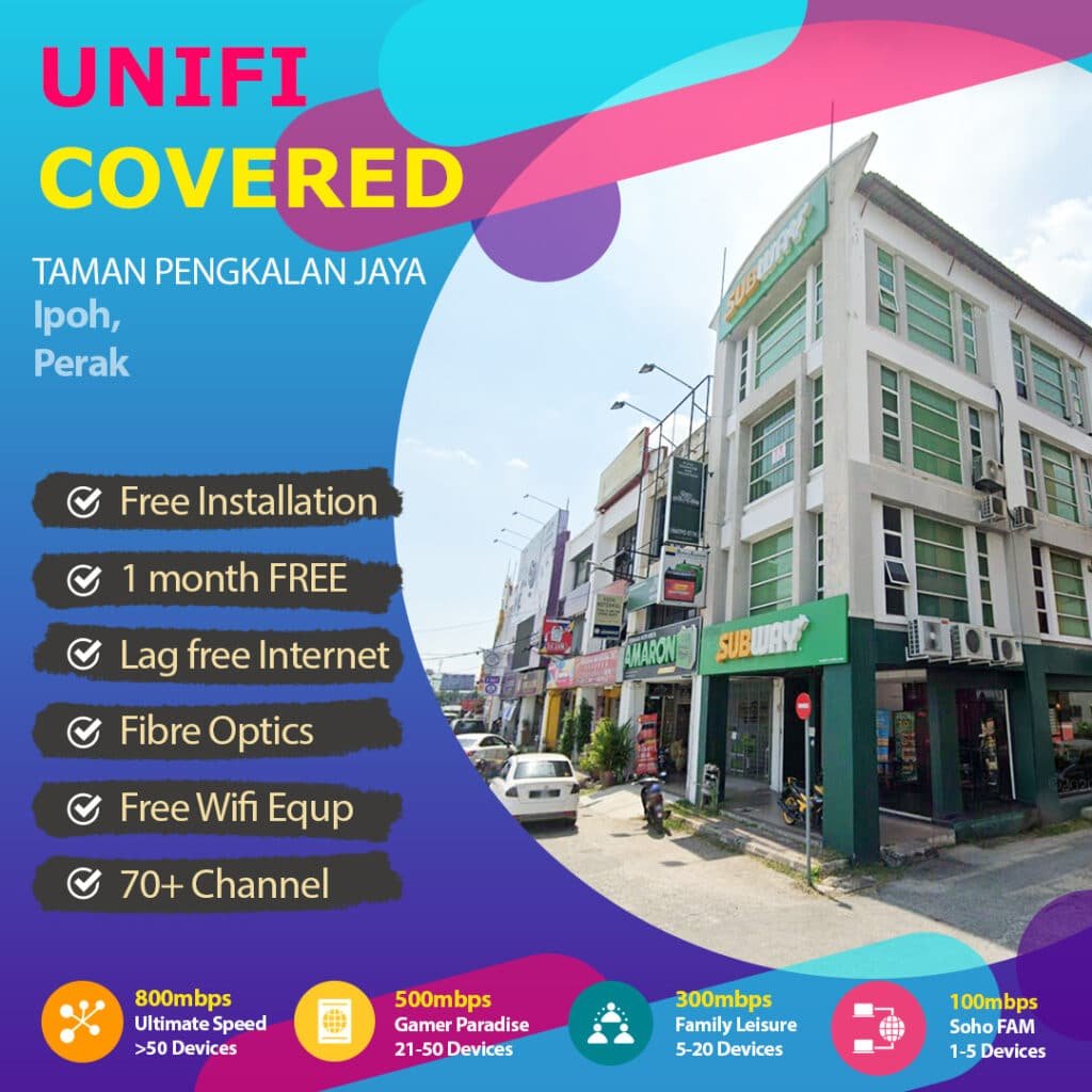 unifi ipoh coverage