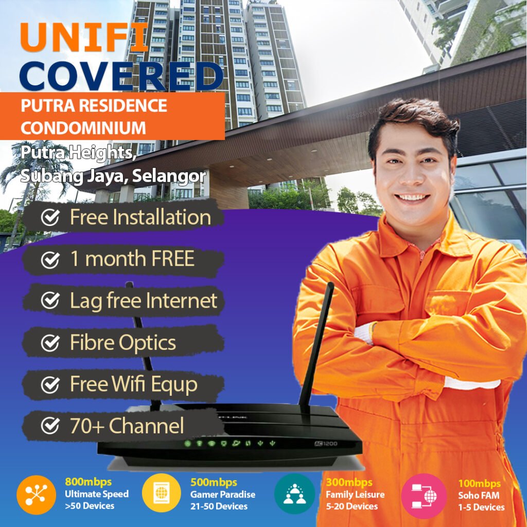 unifi putra heights coverage