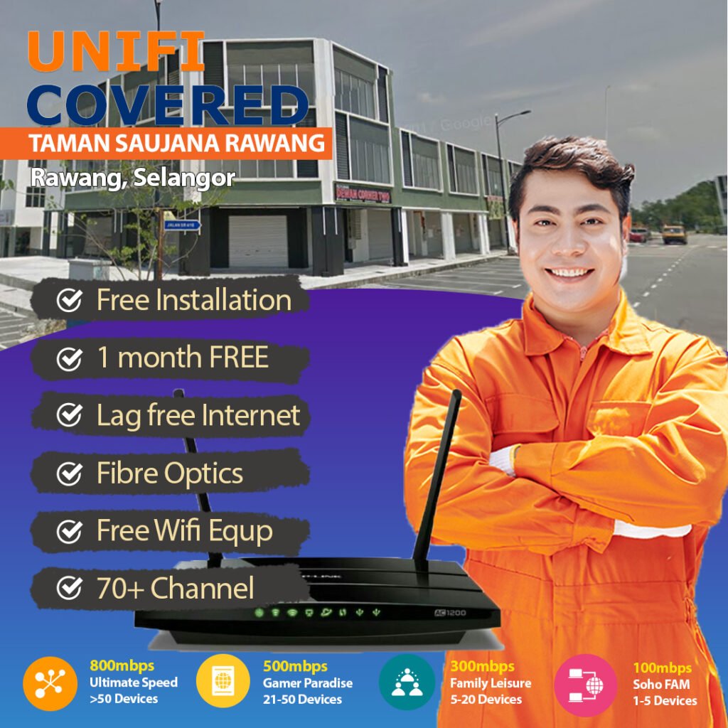 unifi rawang coverage