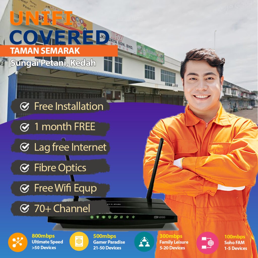 unifi sungai petani coverage