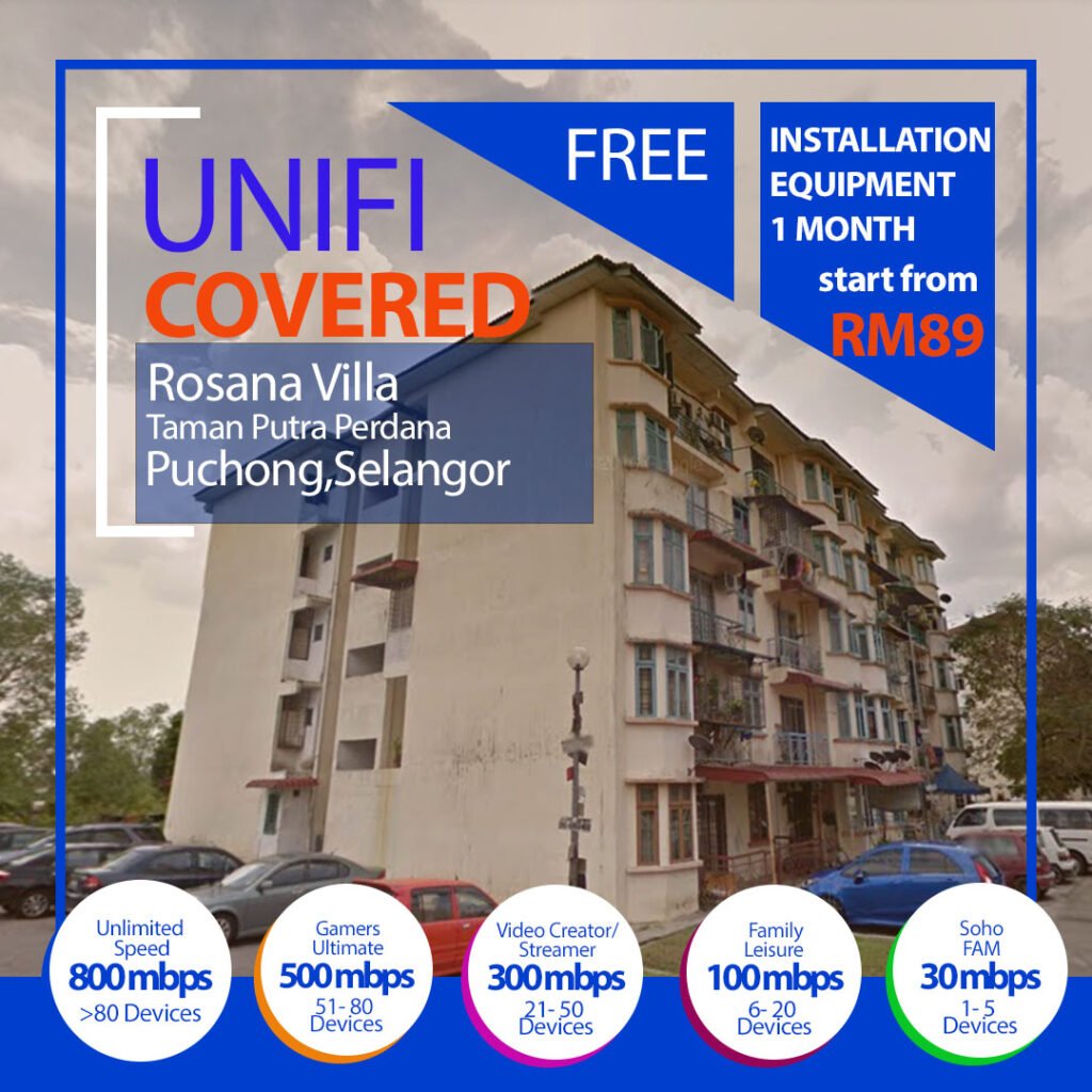 unifi puchong coverage