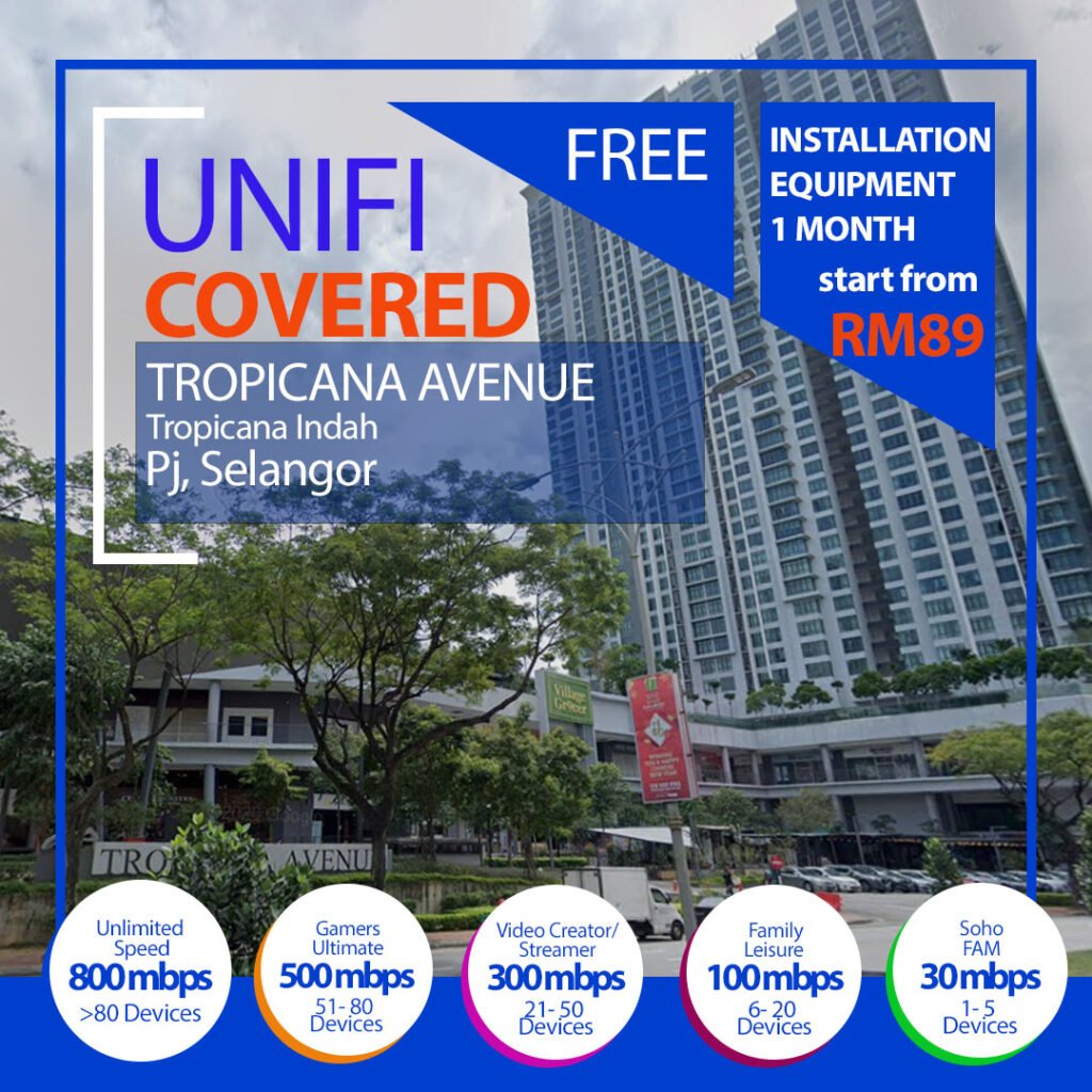 unifi petaling jaya coverage