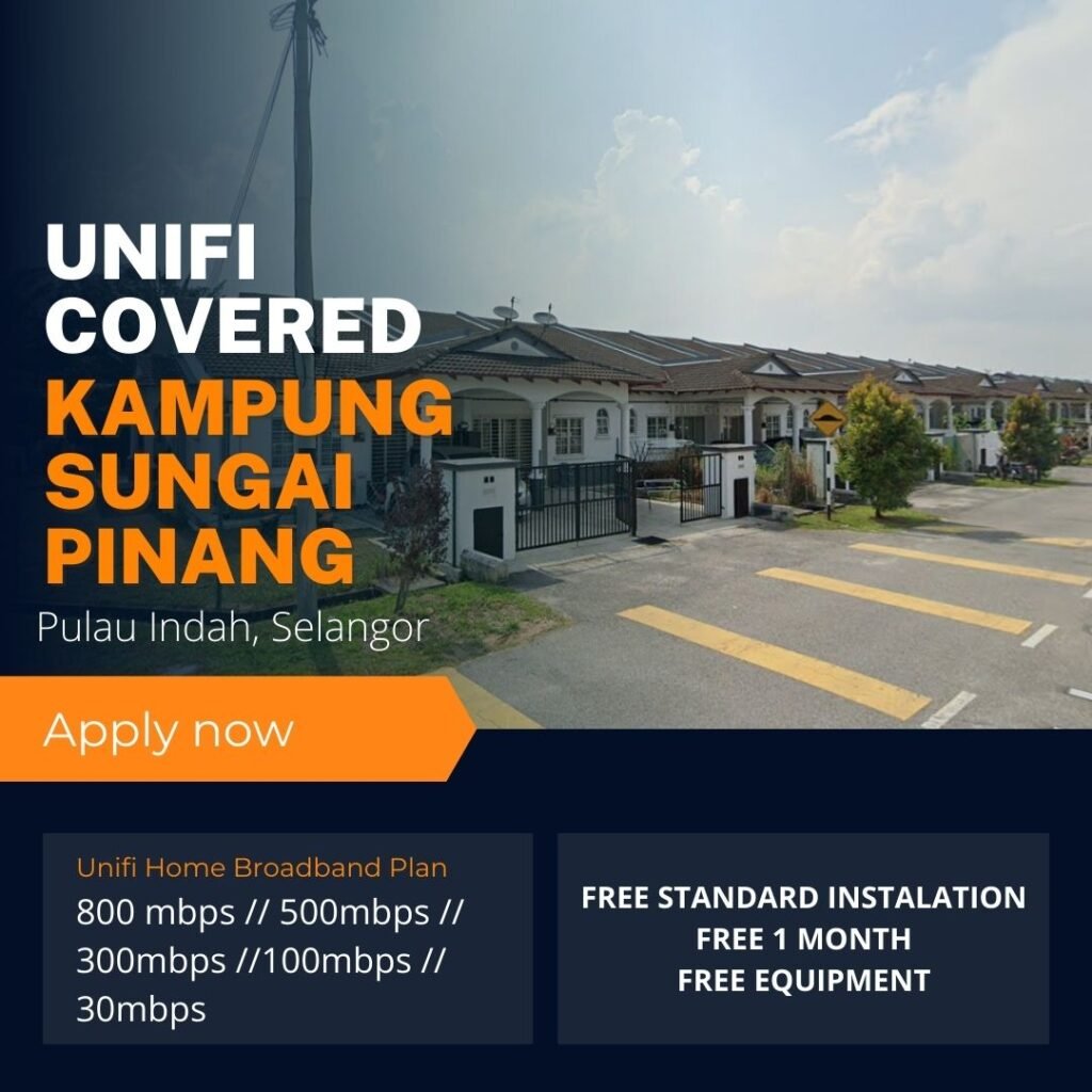 unifi pulau indah coverage