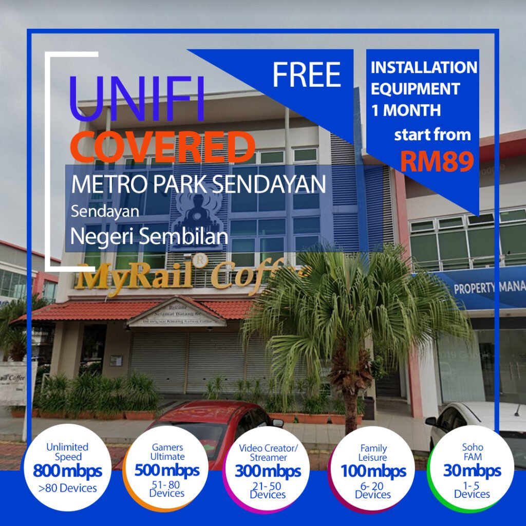 unifi sendayan coverage