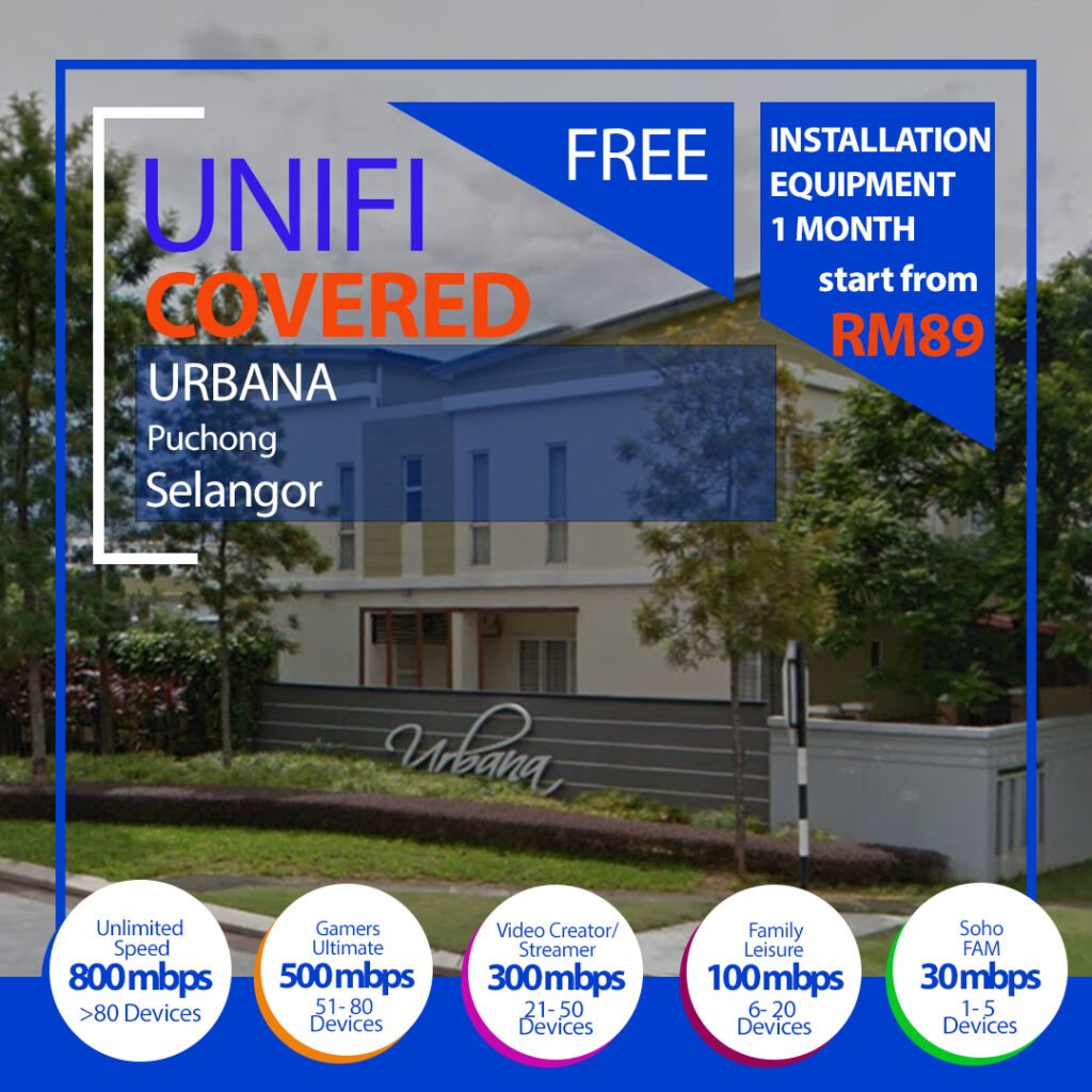 unifi puchong coverage