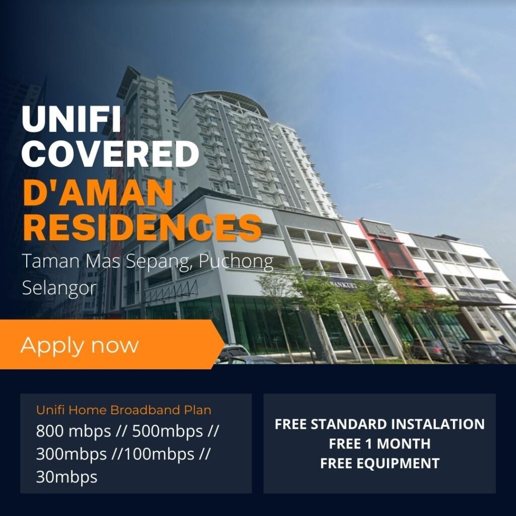 unifi taman mas sepang coverage