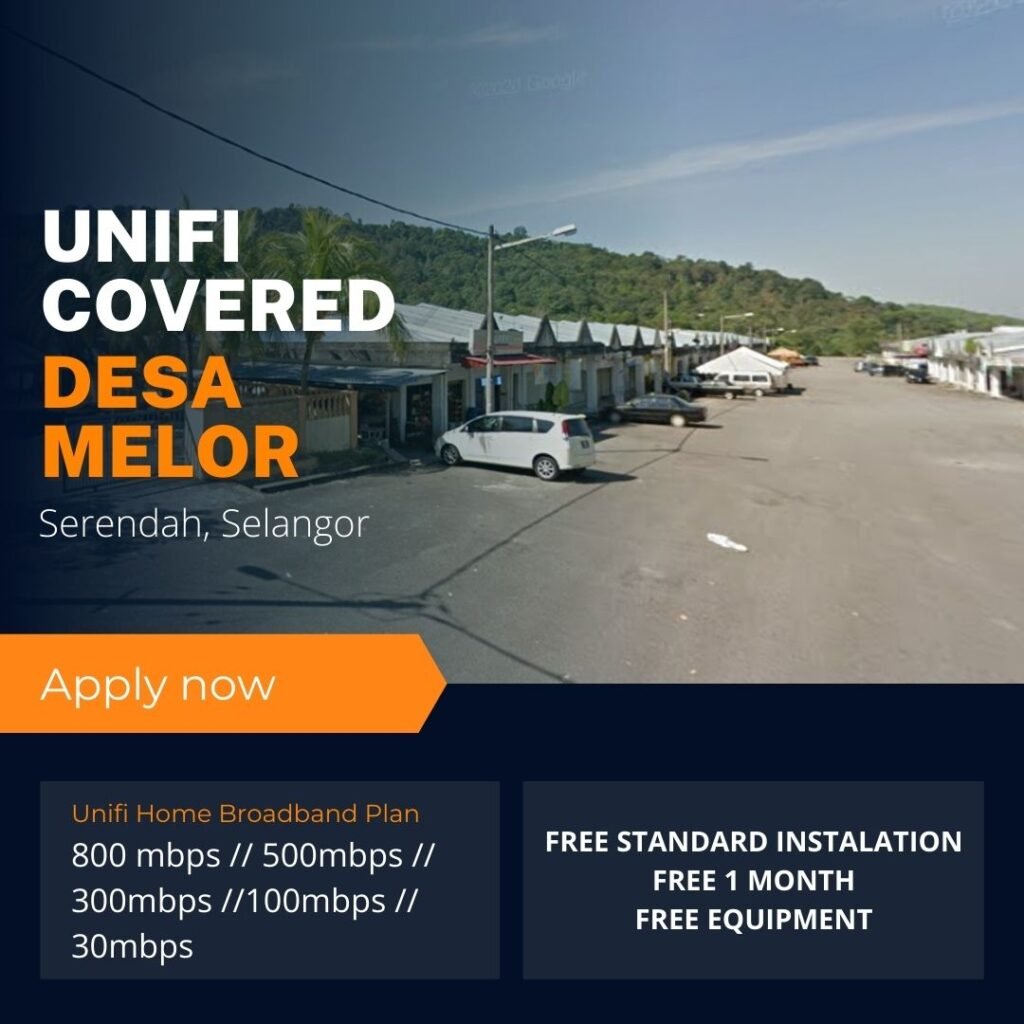 unifi serendah coverage