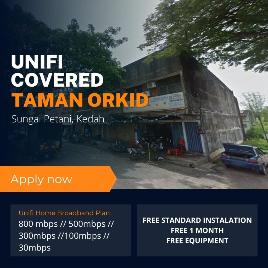 unifi sungai petani coverage