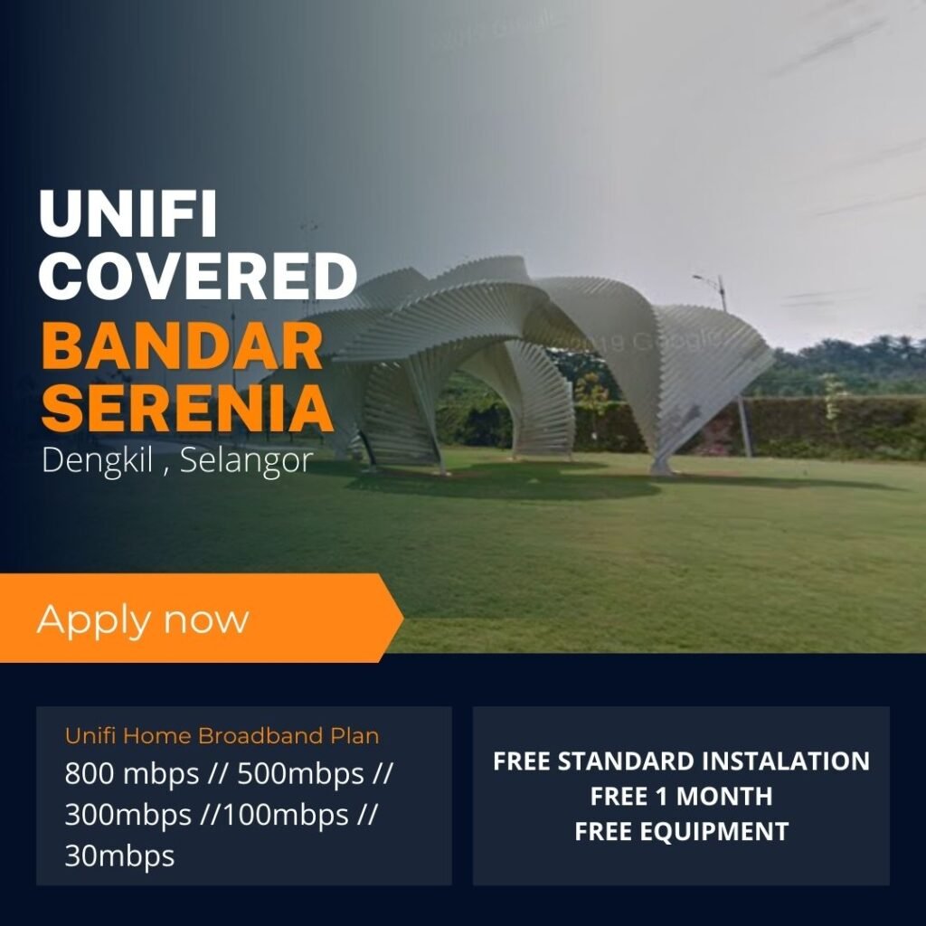 unifi dengkil coverage