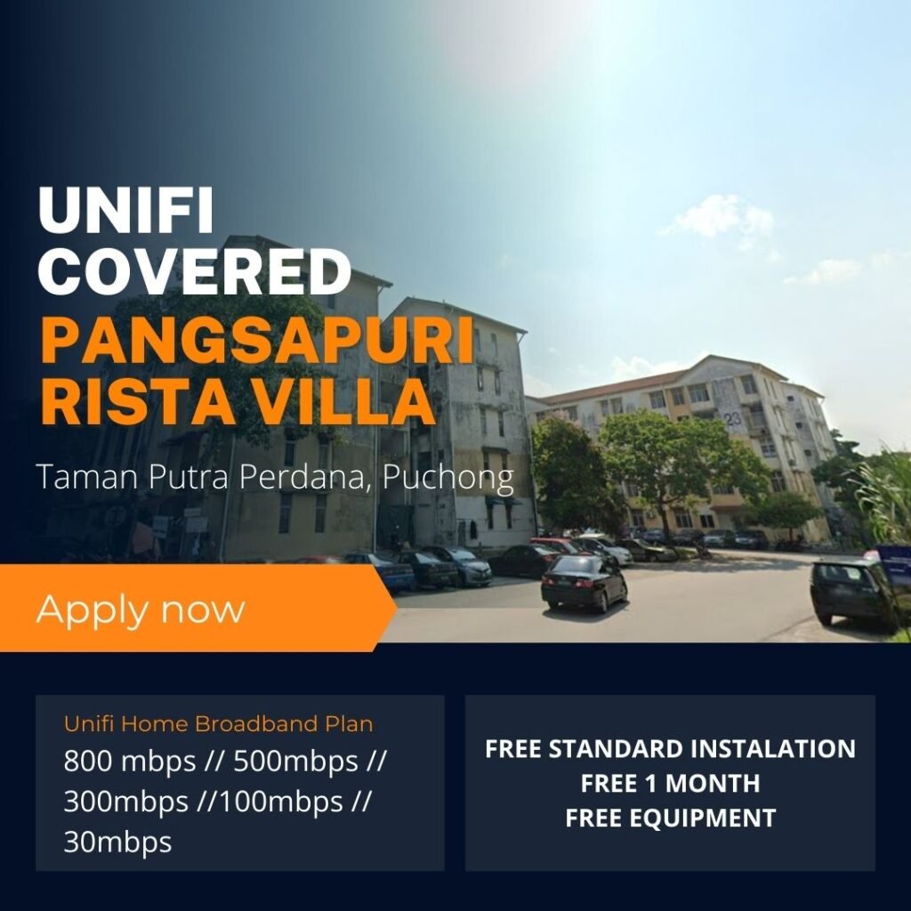 unifi puchong coverage