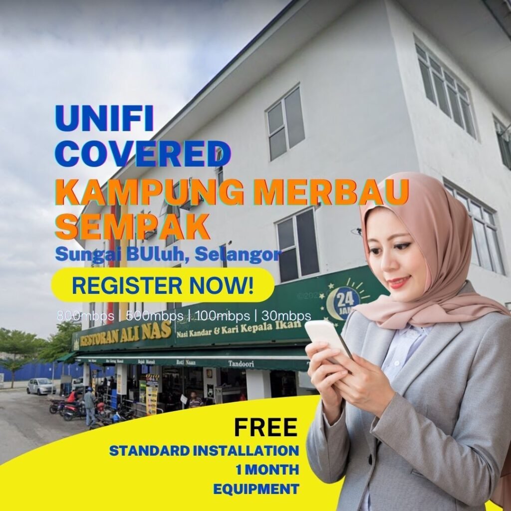 unifi sungai buluh coverage