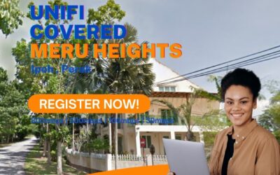 Unifi Ipoh Coverage : Meru Heights, Ipoh Perak is now covered by Unifi Broadband fibre Connection