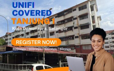 Unifi Kota Damansara Coverage : Pangsapuri Tanjung, Kota Damansara is now covered by Unifi Broadband fibre Connection