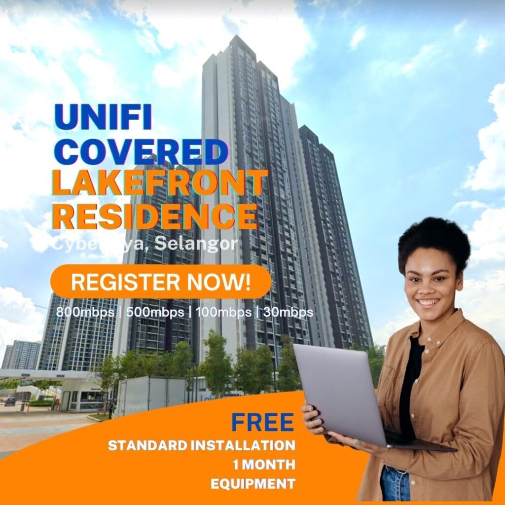 unifi covered lakefront cyberjaya