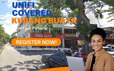 Unifi Kubang Buaya Coverage : Kubang Buaya, Kuantan Pahang is now covered by Unifi Broadband fibre Connection