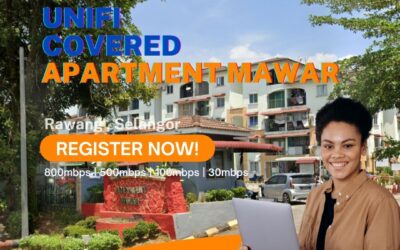 Unifi Rawang Coverage : Apartment Mawar, Rawang Selangor  is now covered by Unifi Broadband fibre Connection