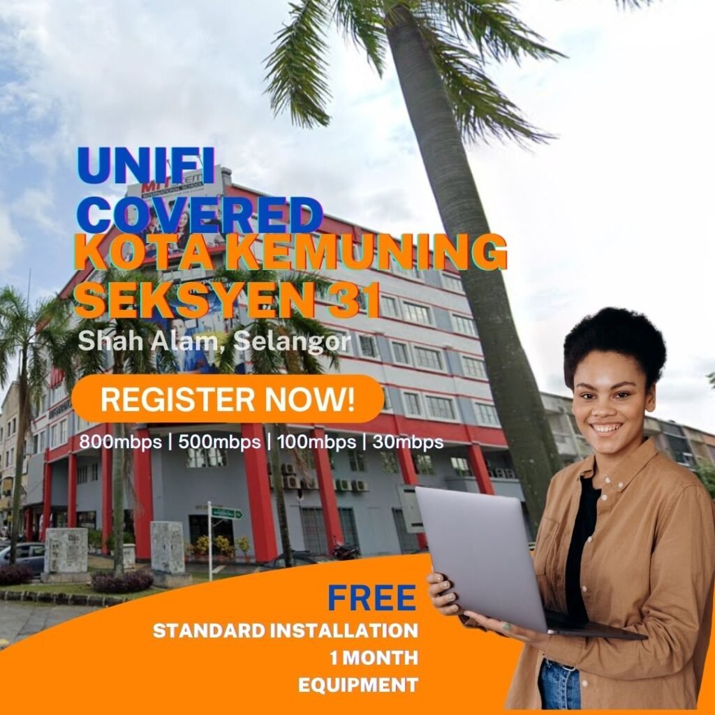 unifi covered kota kemuning