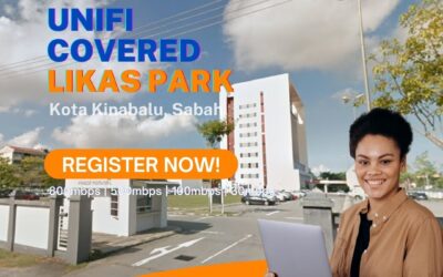 Unifi Likas Coverage : Likas Park, Kota kinabulu Sabah is now covered by Unifi Broadband fibre Connection