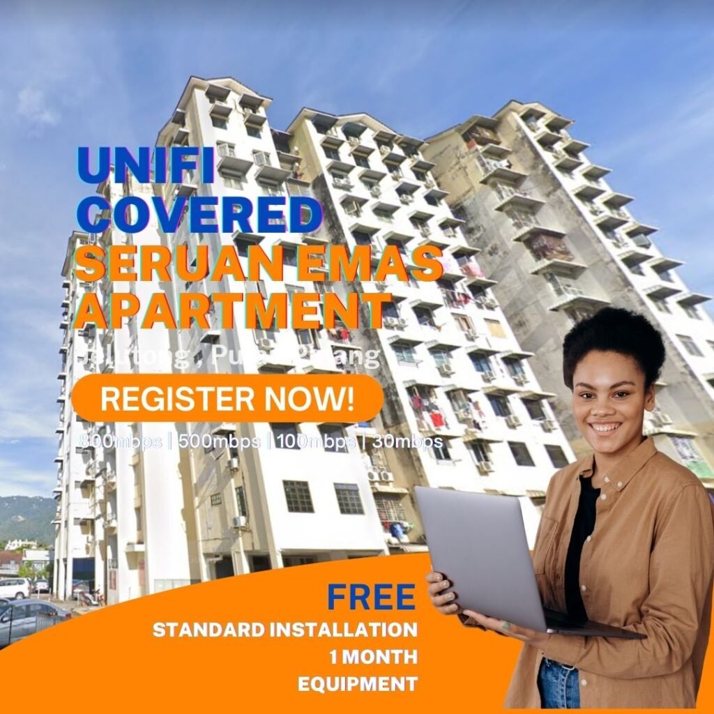 unifi covered seruan emas apartment