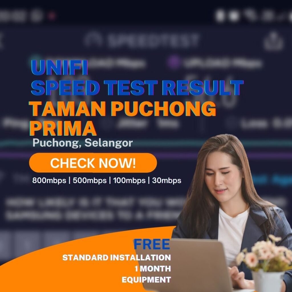 taman puchong prima unifi speed test