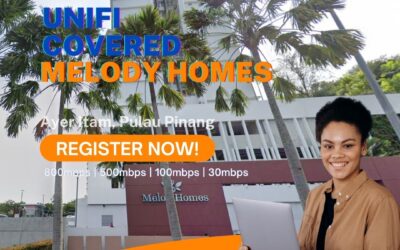 Unifi Ayer Itam Coverage : Melody Homes Apartment, Ayer Itam, Pulau Pinang is now covered by Unifi Broadband fibre Connection