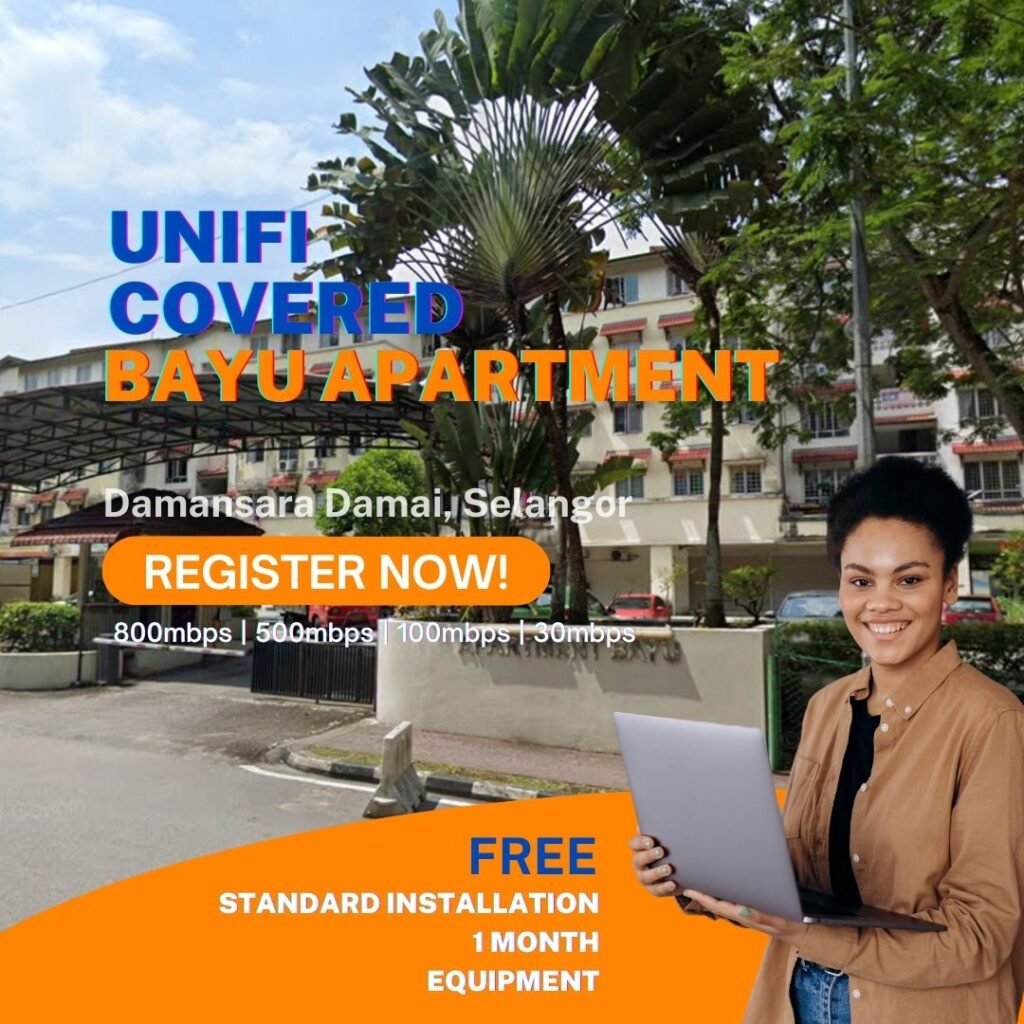 unifi covered apartment bayu