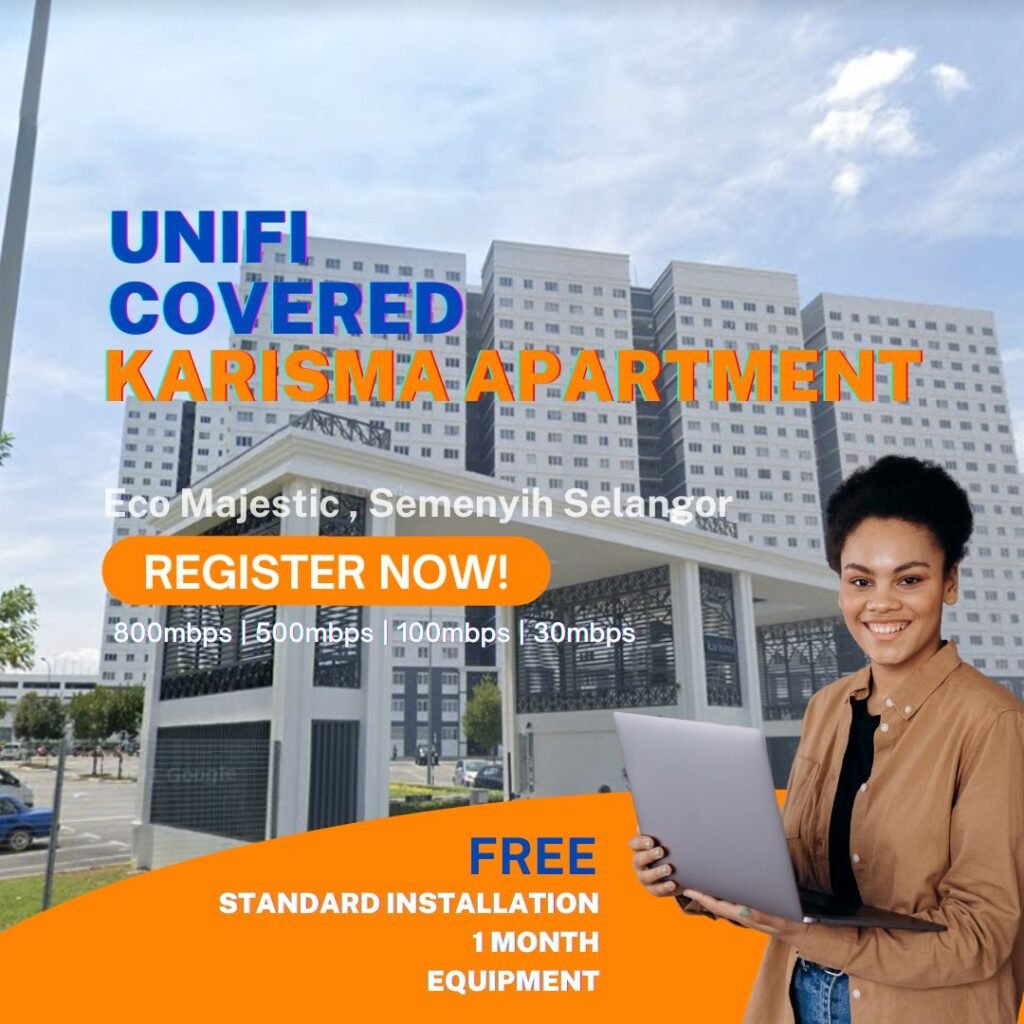 unifi covered karisma apartment