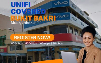 Unifi Muar Coverage : Bukit Bakri, Muar Johor is now covered by Unifi Broadband fibre Connection