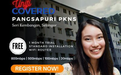 Unifi Seri Kembangan Coverage : Pangsapuri PKNS, Seri Kembangan is now covered by Unifi Broadband fibre Connection