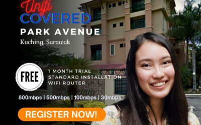 Unifi Kuching Coverage : Park Avenue, Kuching Sarawak is now covered by Unifi Broadband fibre Connection