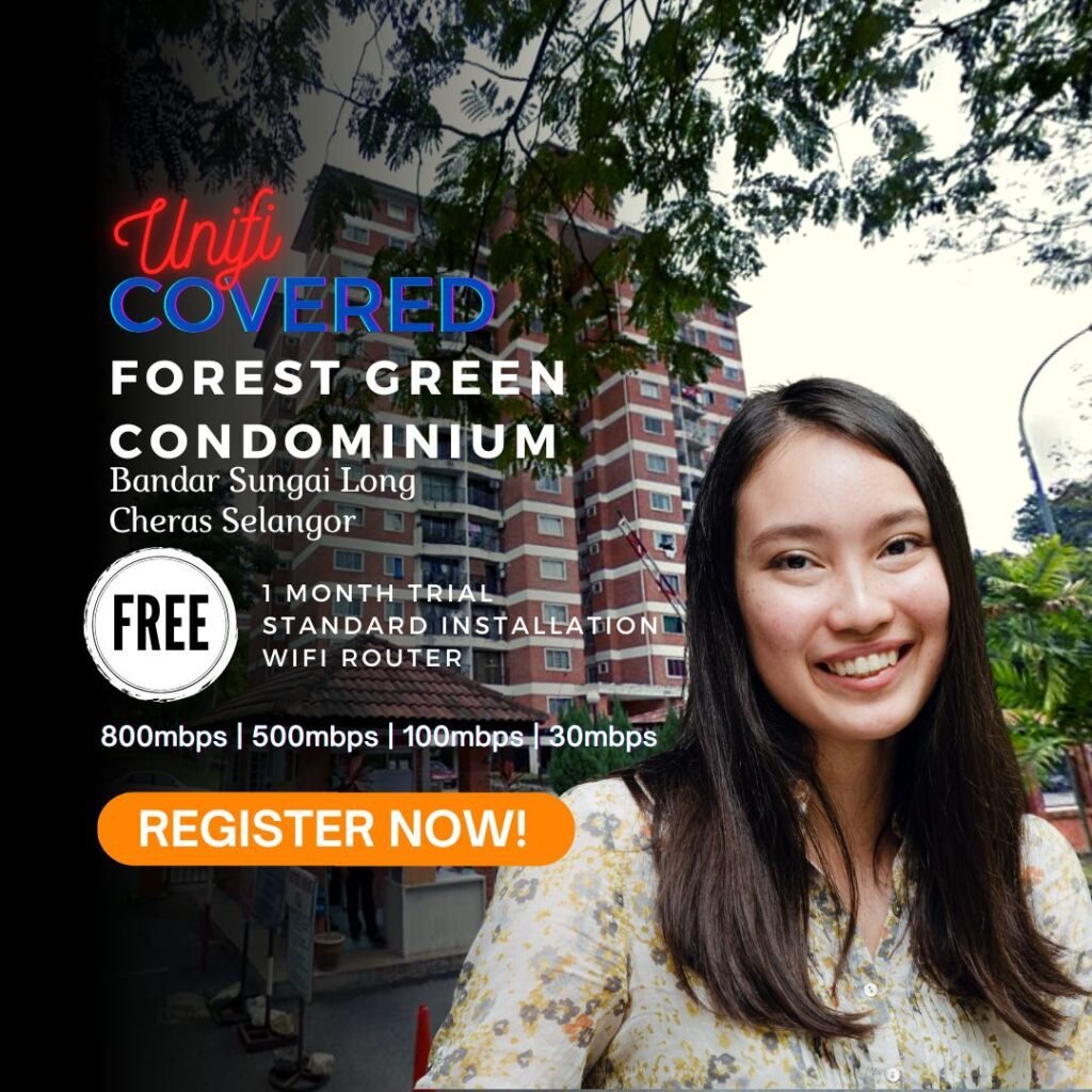 unifi covered forest green condominium