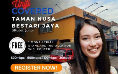 Unifi Skudai Coverage : Taman Nusa Bestari Jaya, Skudai Johor is now covered by Unifi Broadband fibre Connection