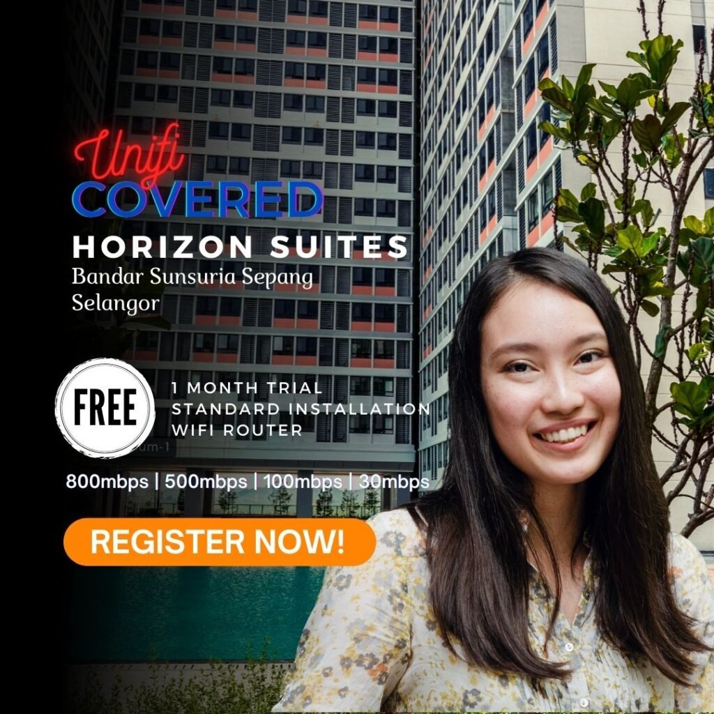 unifi covered horizon suites bandar sunsuria