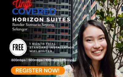 Unifi Bandar SunSuria Coverage : Horizon Suites, Bandar Sunsuria Sepang is now covered by Unifi Broadband fibre Connection