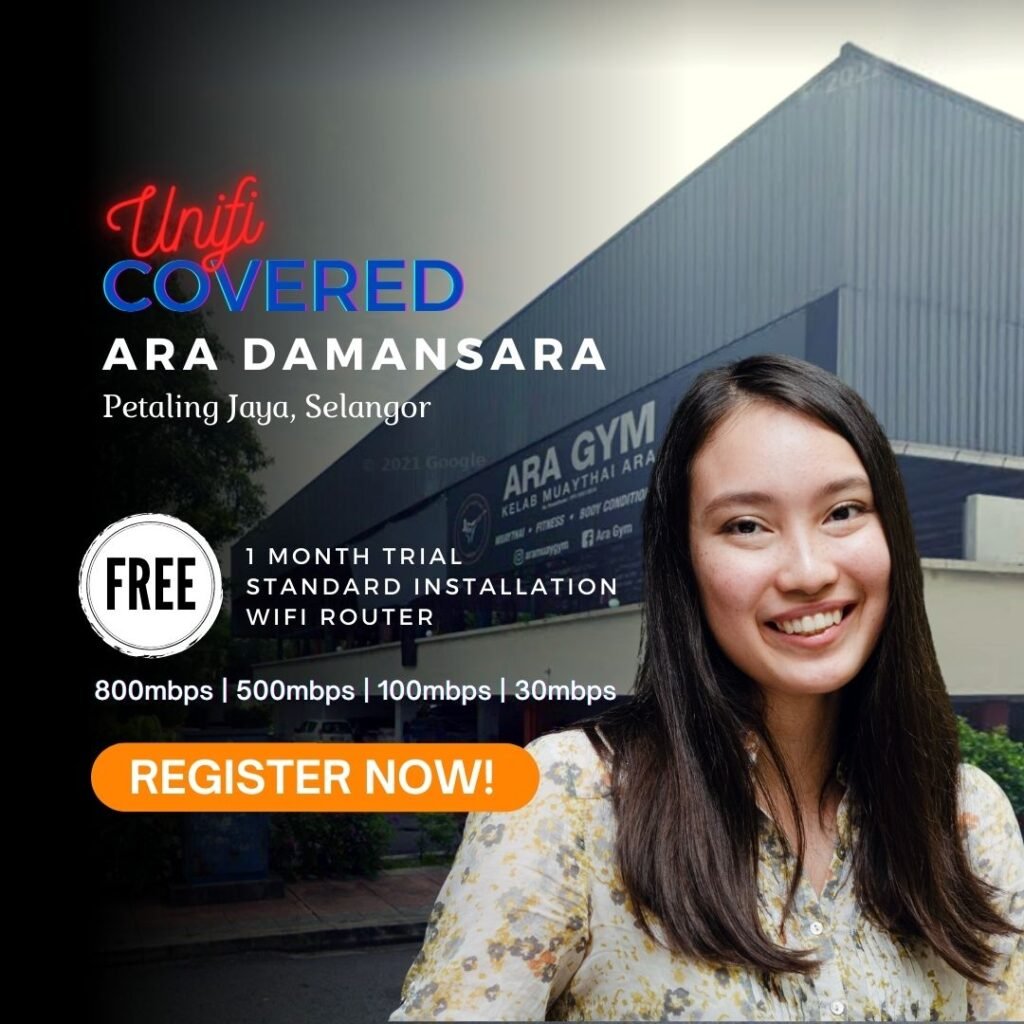 unifi covered ara damansara