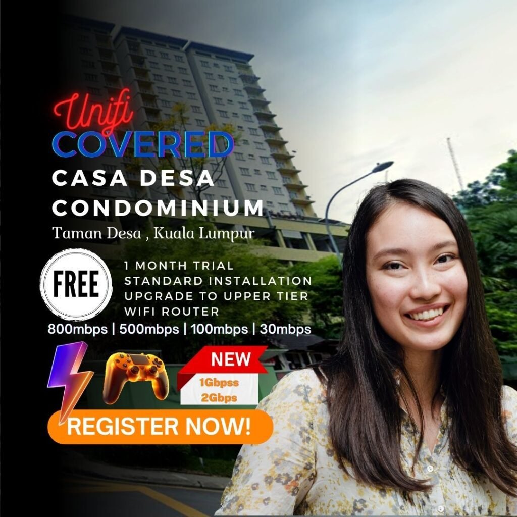 UNIFI COVERED CASA DESA Condominium