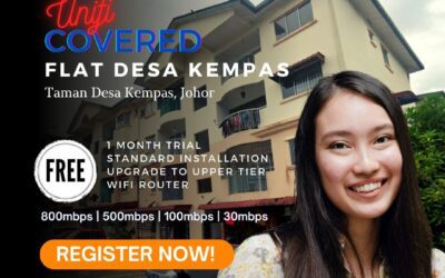 Unifi Johor Bahru Coverage : Flat Desa Kempas, Taman Desa Kempas Johor is now covered by Unifi WiFi Broadband fibre Connection